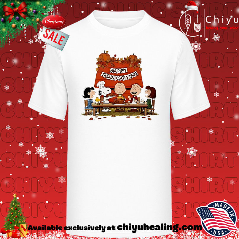 Peanuts Snoopy Thanksgiving party 2025 shirt, Hoodie, Sweatshirt, Poster Canvas, Mug, Ornaments