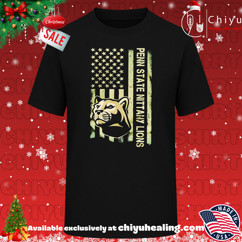 Penn State Nittany Lions 2025 NCAA Veteran mascot shirt, Hoodie, Sweatshirt, Poster Canvas, Mug, Ornaments