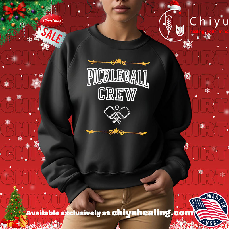 Personalized Pickleball Crew shirt Personalized Pickleball Crew shirt
