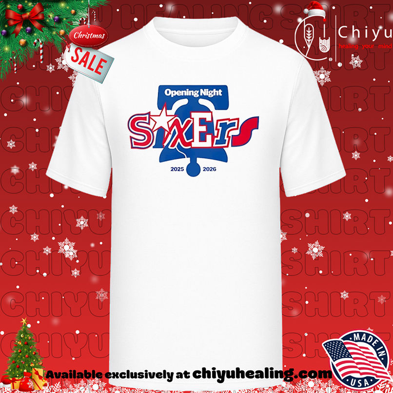 Philadelphia 76ers Opening night 2025 2026 shirt, Hoodie, Sweatshirt, Poster Canvas, Mug, Ornaments