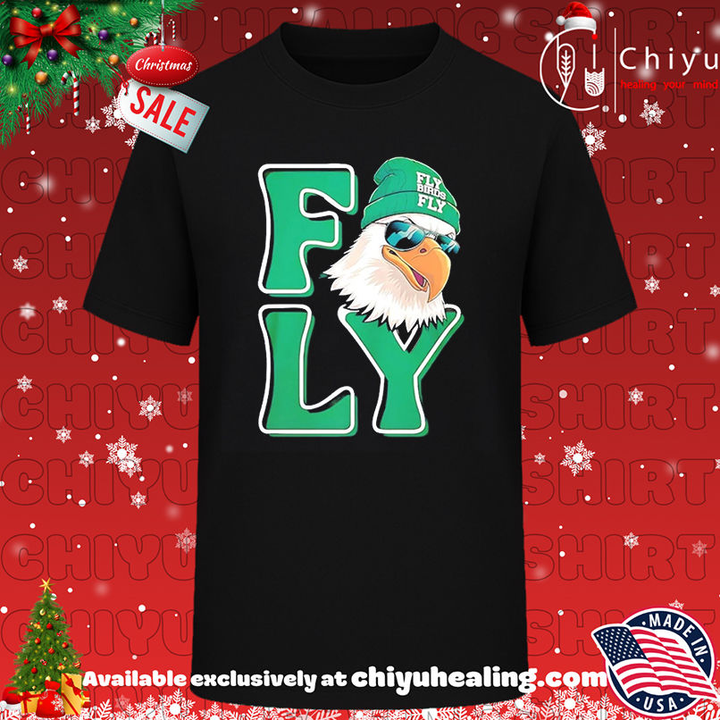 Philadelphia Eagles fly birds fly mascot shirt, Hoodie, Sweatshirt, Poster Canvas, Mug, Ornaments