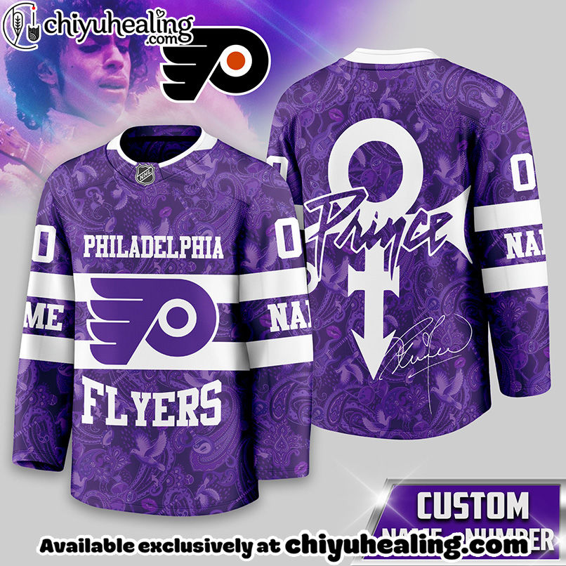 Philadelphia Flyers - Premium NHL Prince Hockey Jersey