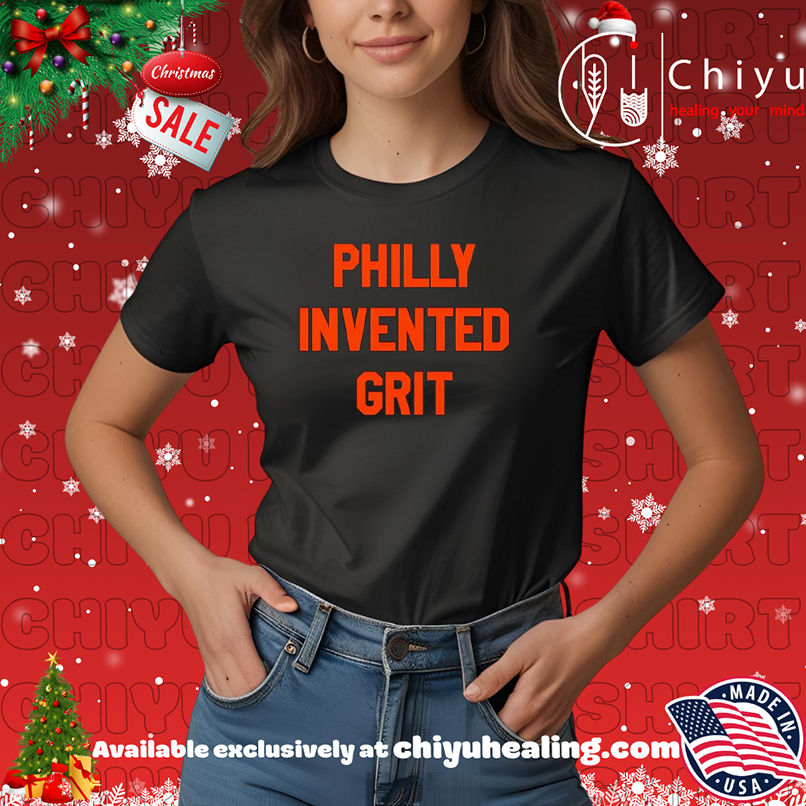 Philly Invented Grit Philadelphia Hockey text shirt, Hoodie, Sweatshirt, Poster Canvas, Mug, Ornaments 7 Philly Invented Grit Philadelphia Hockey text shirt, Hoodie, Sweatshirt, Poster Canvas, Mug, Ornaments