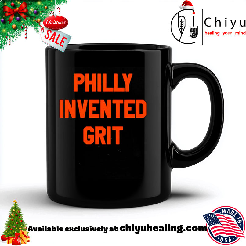Philly Invented Grit Philadelphia Hockey text shirt, Hoodie, Sweatshirt, Poster Canvas, Mug, Ornaments 6 Philly Invented Grit Philadelphia Hockey text shirt, Hoodie, Sweatshirt, Poster Canvas, Mug, Ornaments