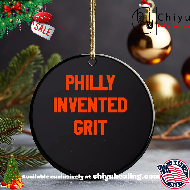 Philly Invented Grit Philadelphia Hockey text shirt, Hoodie, Sweatshirt, Poster Canvas, Mug, Ornaments 5 Philly Invented Grit Philadelphia Hockey text shirt, Hoodie, Sweatshirt, Poster Canvas, Mug, Ornaments