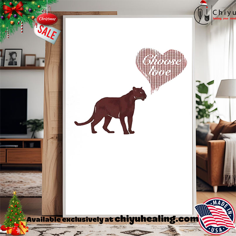 Pinkpantheress Panther x Choose Love shirt, Hoodie, Sweatshirt, Poster Canvas, Mug, Ornaments