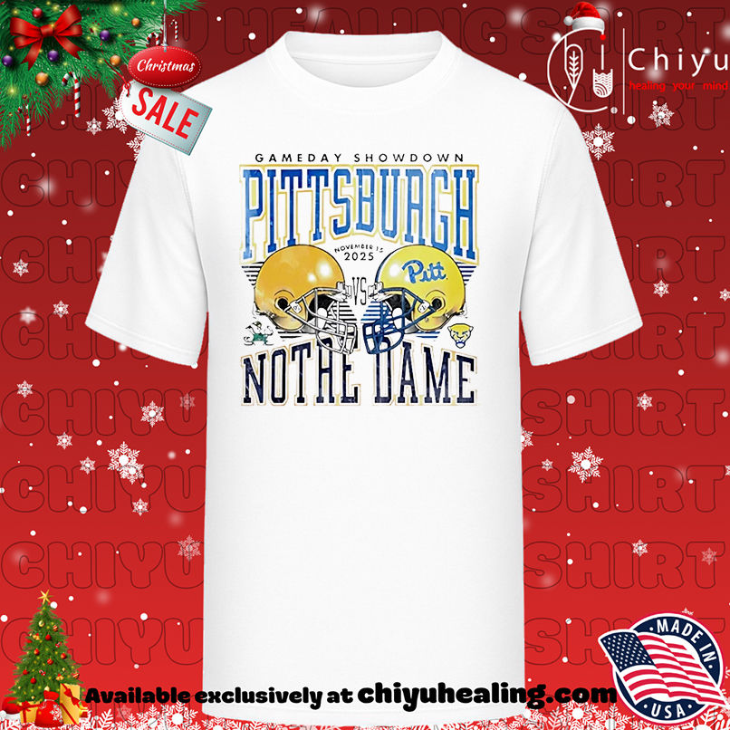 Pitt Panthers Football vs Notre Dame Fighting Irish Gameday Showdown 2025 shirt, Hoodie, Sweatshirt, Poster Canvas, Mug, Ornaments