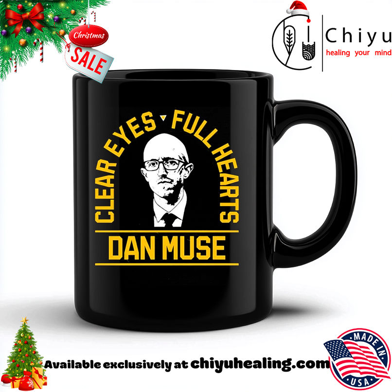 Pittsburgh Penguins Dan Muse Clear Eyes Full Hearts shirt, Hoodie, Sweatshirt, Poster Canvas, Mug, Ornaments