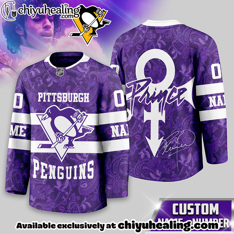 Pittsburgh Penguins - Premium NHL Prince Hockey Jersey