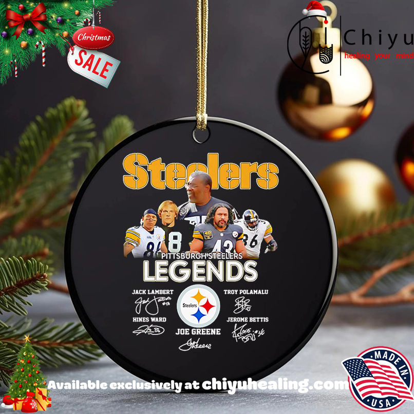 Pittsburgh Steelers Legends Jack Lambert Troy Polamalu Hines Ward Jerome Bettis and Joe Greene shirt, Hoodie, Sweatshirt, Poster Canvas, Mug, Ornaments