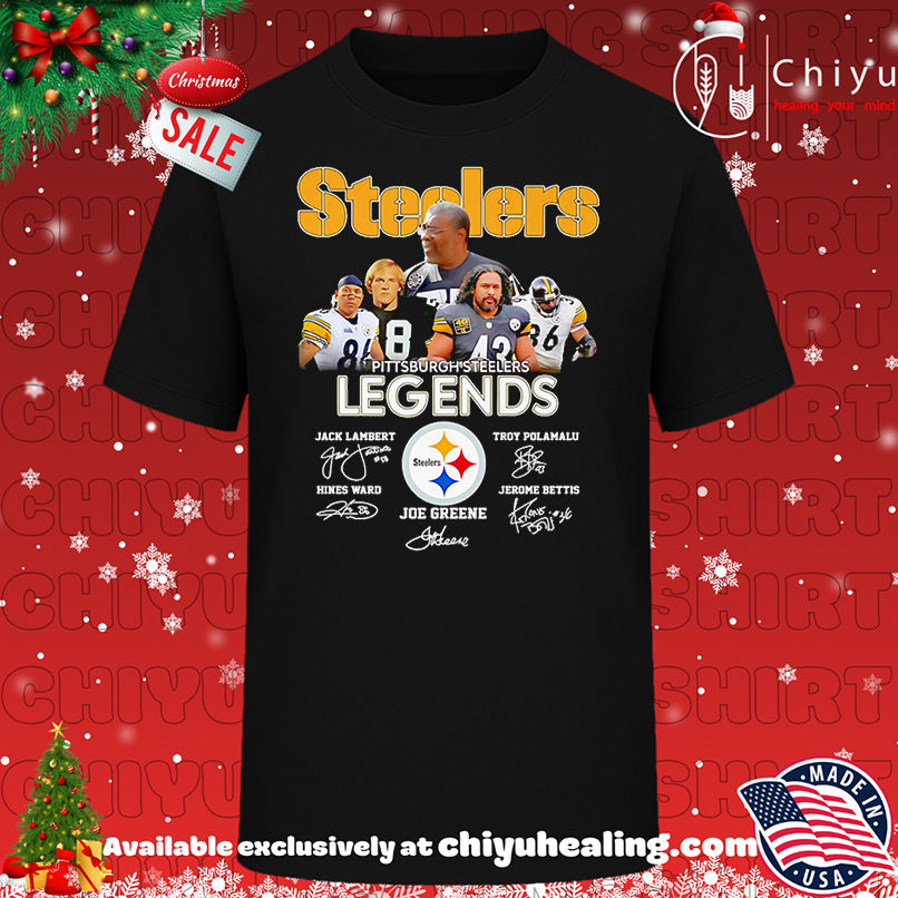 Pittsburgh Steelers Legends Jack Lambert Troy Polamalu Hines Ward Jerome Bettis and Joe Greene shirt, Hoodie, Sweatshirt, Poster Canvas, Mug, Ornaments