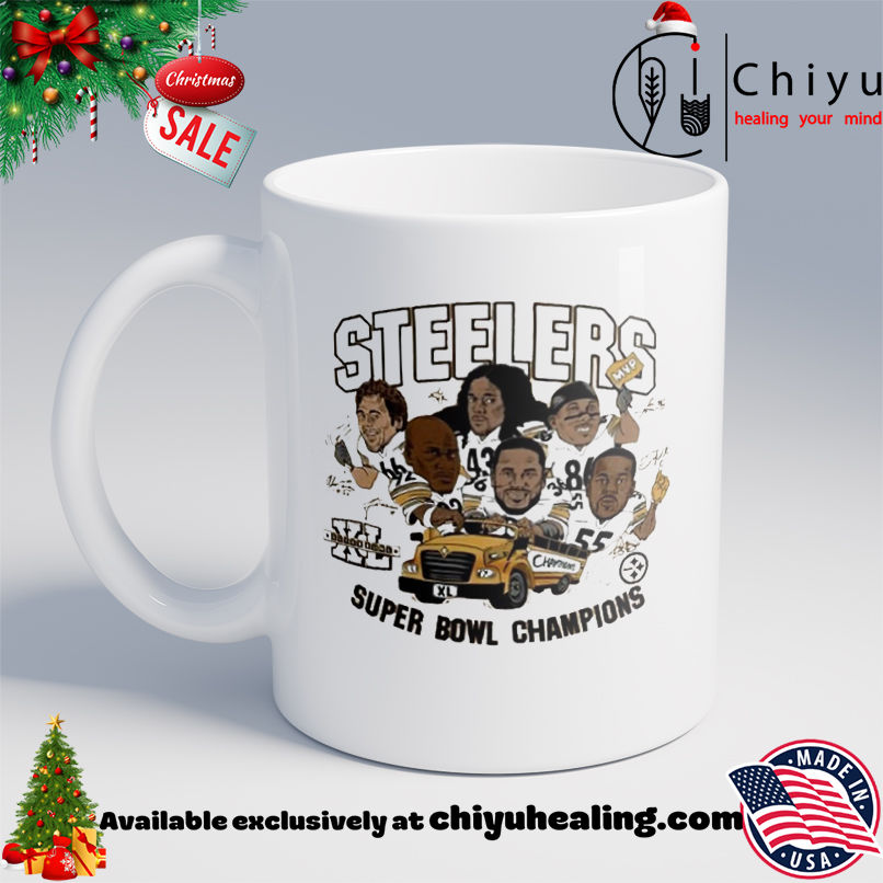 Pittsburgh Steelers Super Bowl Champions Players Caricature Signatures shirt, Hoodie, Sweatshirt, Poster Canvas, Mug, Ornaments