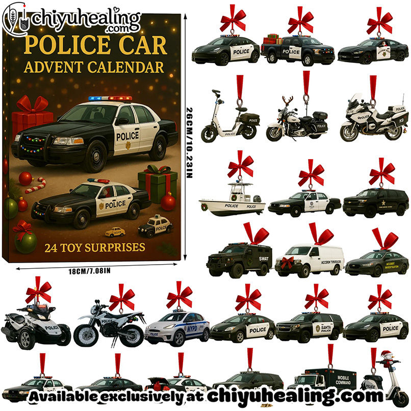 Christmas Countdown Ornaments Set Christmas Countdown Ornaments Set