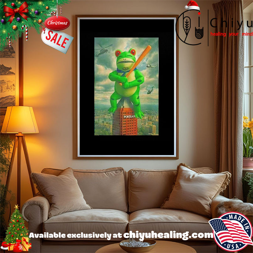 Portland Frog Hero Anti Ice Meme shirt, Hoodie, Sweatshirt, Poster Canvas, Mug, Ornaments