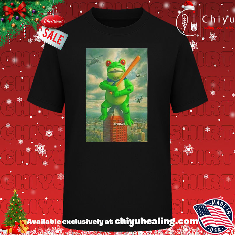 Portland Frog Hero Anti Ice Meme shirt, Hoodie, Sweatshirt, Poster Canvas, Mug, Ornaments