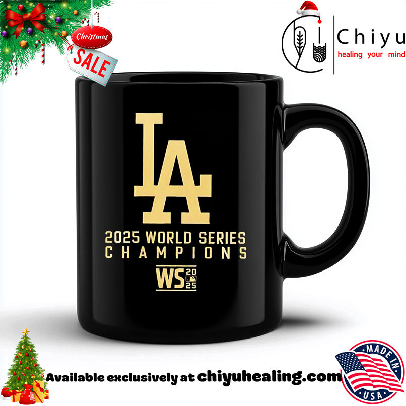 Premium Los Angeles Dodgers 2024-2025 9-Time World Series Champions Black shirt, Hoodie, Sweatshirt, Poster Canvas, Mug, Ornaments