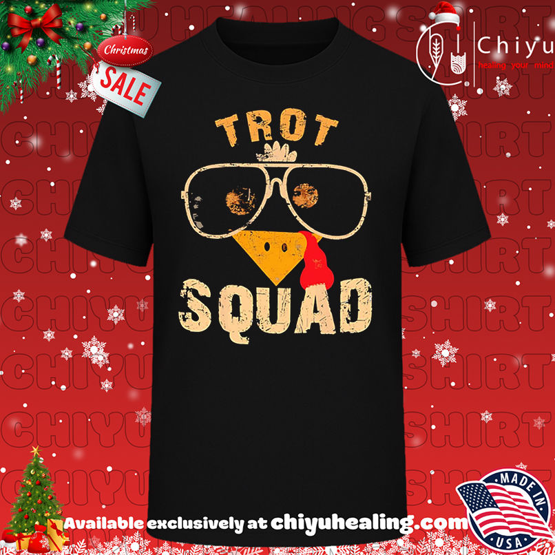 Premium Thanksgiving Turkey Trot Squad 2025 Trot Race shirt, Hoodie, Sweatshirt, Poster Canvas, Mug, Ornaments