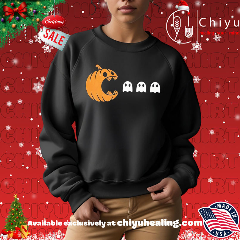 Pumpkin Eating Ghost Halloween shirt Pumpkin Eating Ghost Halloween shirt