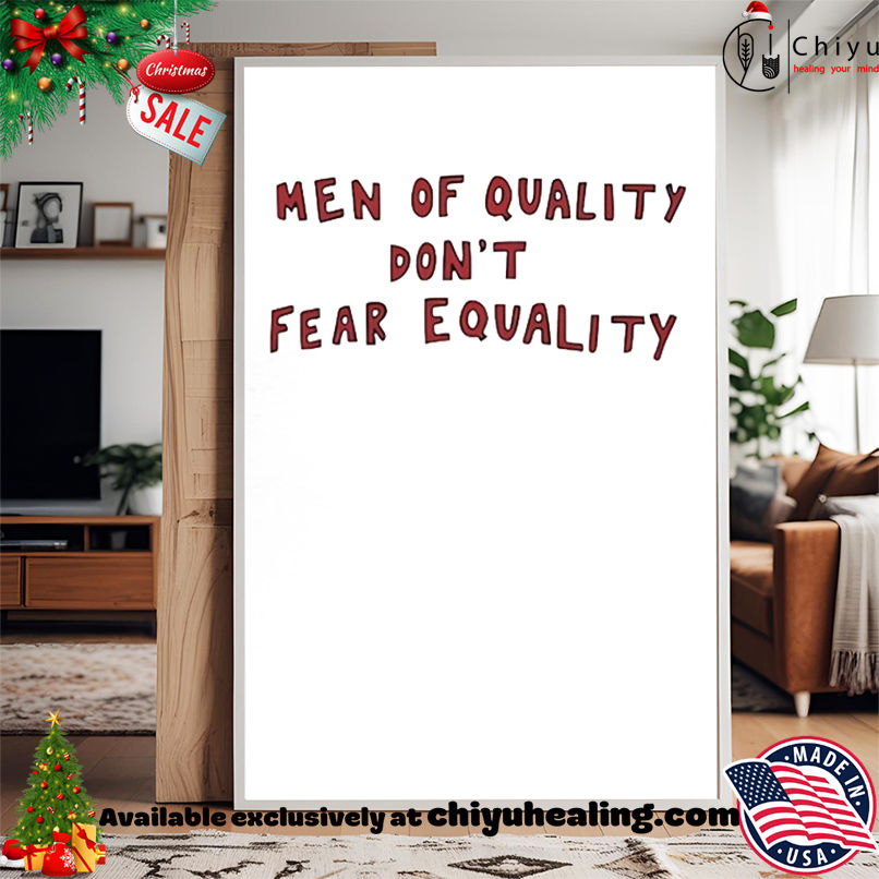 Quinn Meinerz Denver Broncos men of quality don't fear equality shirt, Hoodie, Sweatshirt, Poster Canvas, Mug, Ornaments