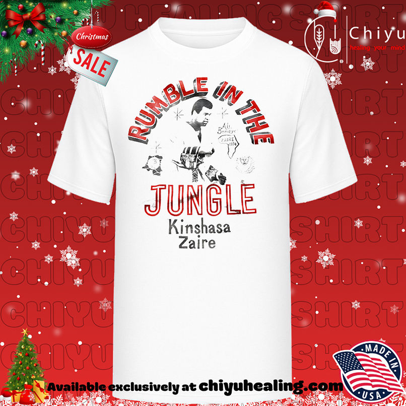 ROF x Rumble In The Jungle Kinshasa Zaire Shirt, Hoodie, Sweatshirt, Poster Canvas, Mug, Ornaments