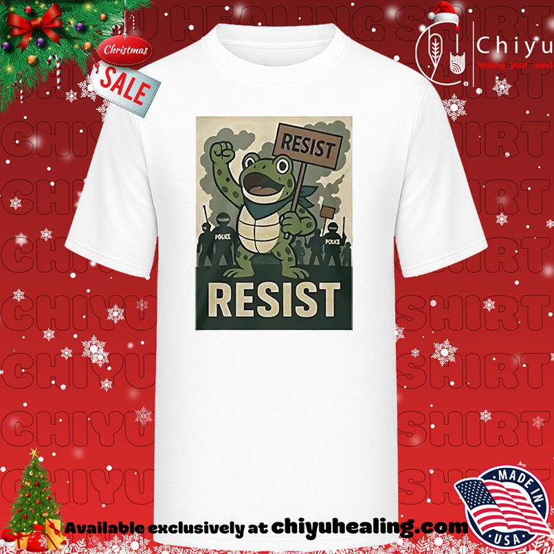 Resist Portland Frog Hop Heros Of Portland Shirt, Hoodie, Sweatshirt, Poster Canvas, Mug, Ornaments