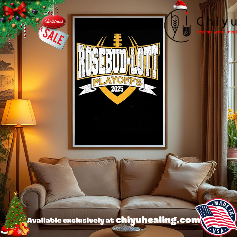 Rosebud-Lott Playoffs 2025 logo shirt Rosebud-Lott Playoffs 2025 logo shirt