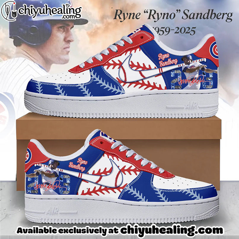 Ryne Sandberg x Chicago Cubs Air Low-Top Sneakers Shoes For Men And Women
