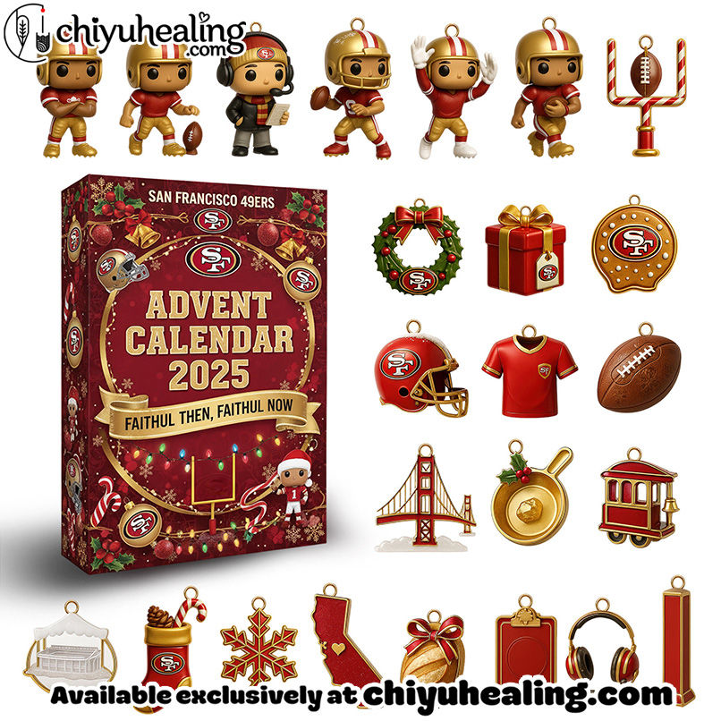 SF49 Premium Advent Calendar 2025 CHRISTMAS GIFT, CHRISTMAS IDEA,