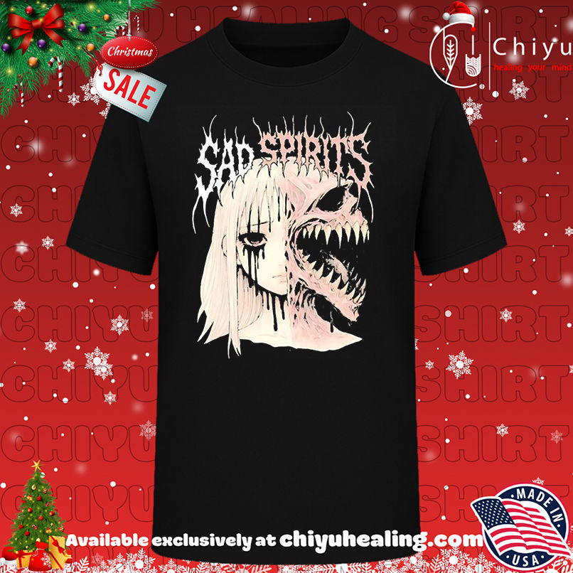 Sad girl horror anime girl shirt, Hoodie, Sweatshirt, Poster Canvas, Mug, Ornaments