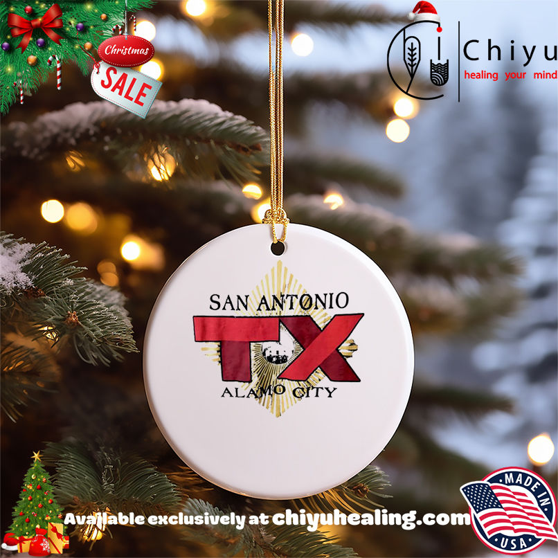 San Antonio Alamo City Texas logo shirt, Hoodie, Sweatshirt, Poster Canvas, Mug, Ornaments
