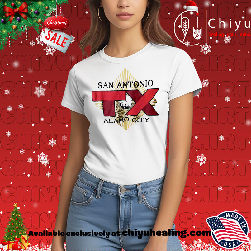San Antonio Alamo City Texas logo shirt, Hoodie, Sweatshirt, Poster Canvas, Mug, Ornaments