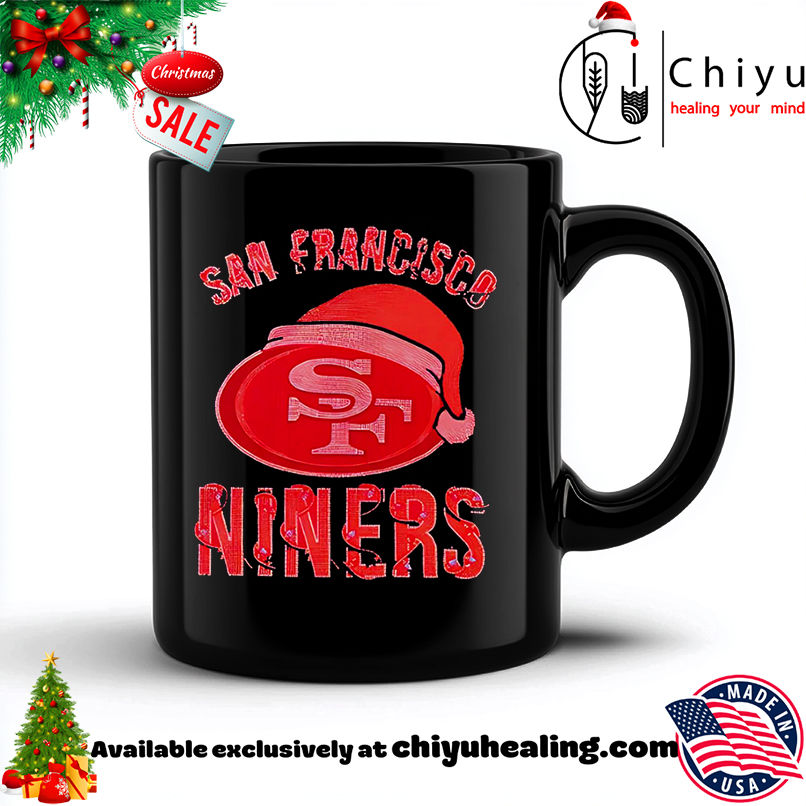 San Francisco 49ers Holiday studded with stones shirt, Hoodie, Sweatshirt, Poster Canvas, Mug, Ornaments