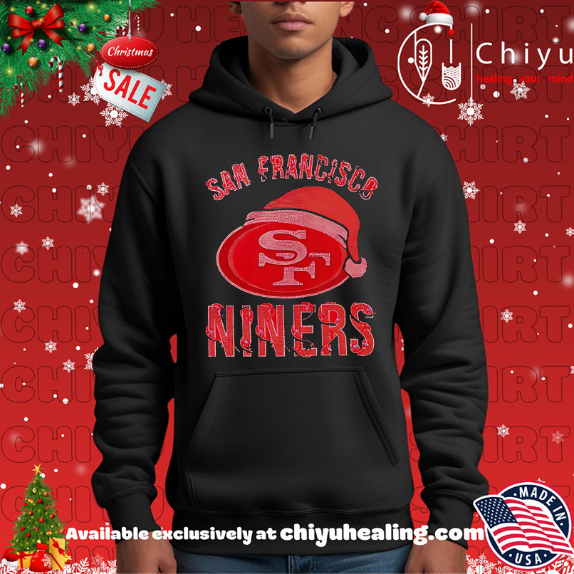 San Francisco 49ers Holiday studded with stones shirt, Hoodie, Sweatshirt, Poster Canvas, Mug, Ornaments