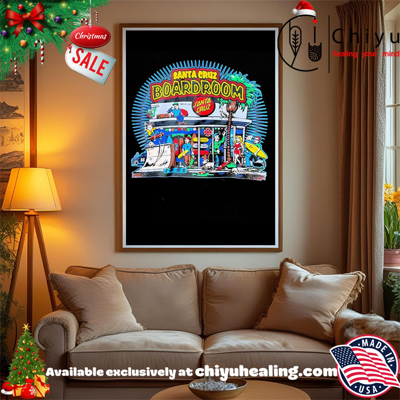 Santa Cruz Boardroom Vintage shirt, Hoodie, Sweatshirt, Poster Canvas, Mug, Ornaments