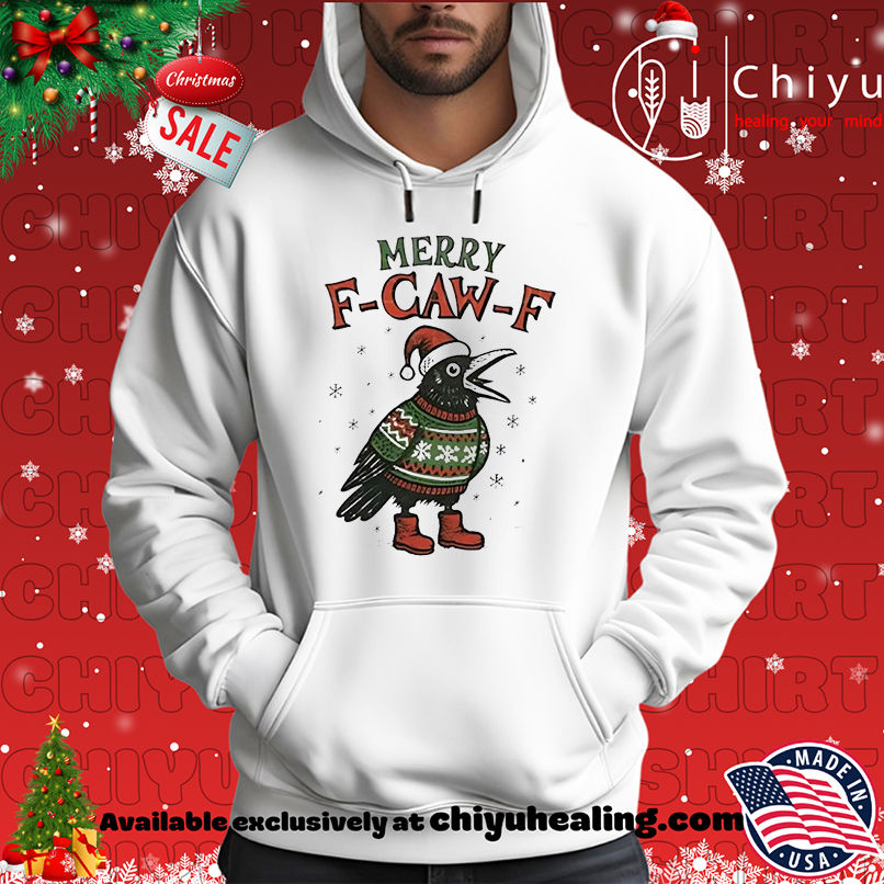 Santa Raven Merry F Caw F Christmas T-shirt, Hoodie, Sweatshirt, Poster Canvas, Mug, Ornaments 2 Santa Raven Merry F Caw F Christmas T-shirt, Hoodie, Sweatshirt, Poster Canvas, Mug, Ornaments