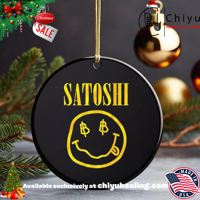 Satoshi Bitcoin Nirvana shirt, Hoodie, Sweatshirt, Poster Canvas, Mug, Ornaments