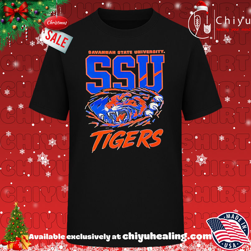 Savannah State University Tigers mascot shirt, Hoodie, Sweatshirt, Poster Canvas, Mug, Ornaments