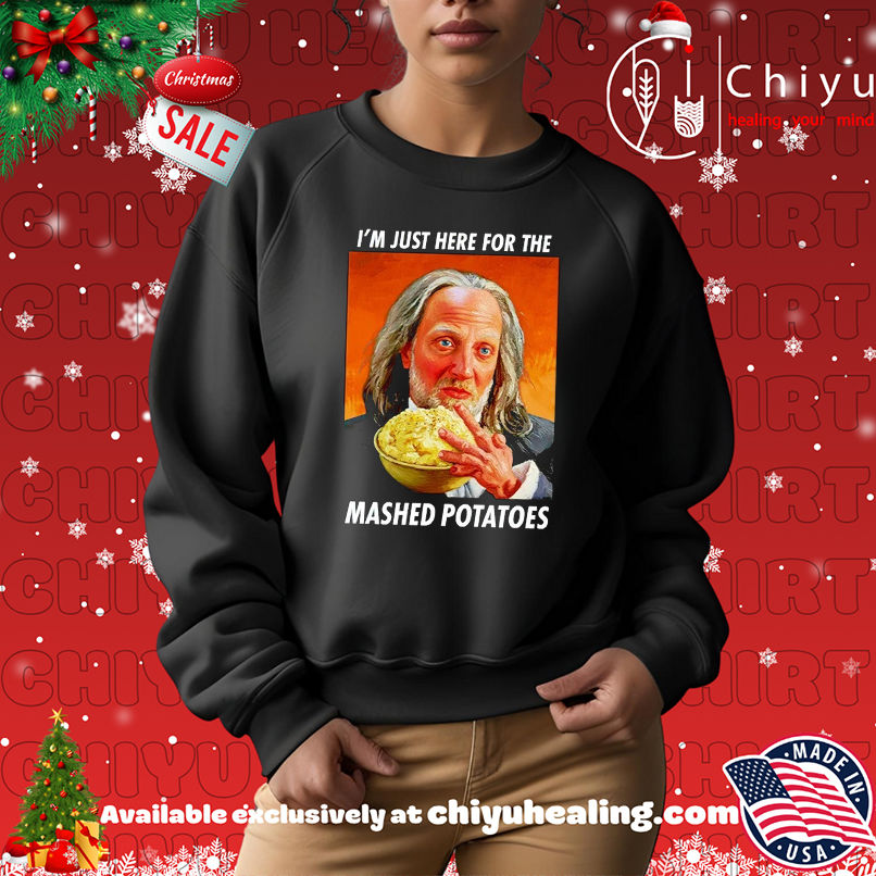 Scary Movie Hanson I'm Just Here For The Mashed Potatoes T-shirt, Hoodie, Sweatshirt, Poster Canvas, Mug, Ornaments 14 Scary Movie Hanson Im Just Here For The Mashed Potatoes Christmas ornament Hoodie Sweatshirt