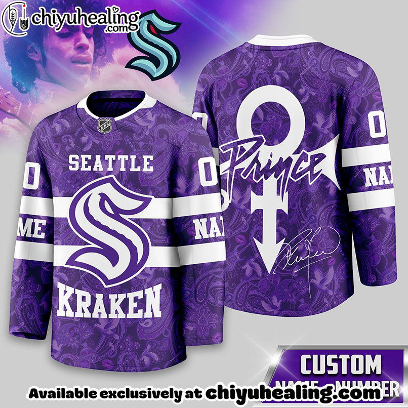 Seattle Kraken - Premium NHL Prince Hockey Jersey