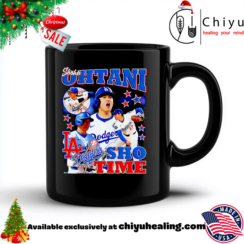 Shohei Ohtani LA Dodgers Sho Time vintage shirt, Hoodie, Sweatshirt, Poster Canvas, Mug, Ornaments