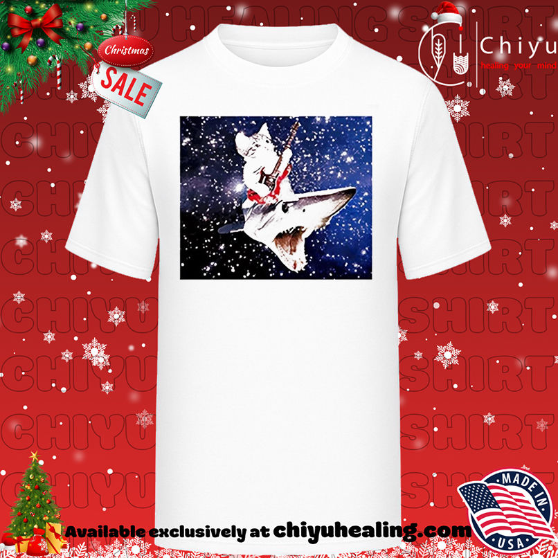 Silly Cats Guitars Allowed Sharks T-shirt, Hoodie, Sweatshirt, Poster Canvas, Mug, Ornaments