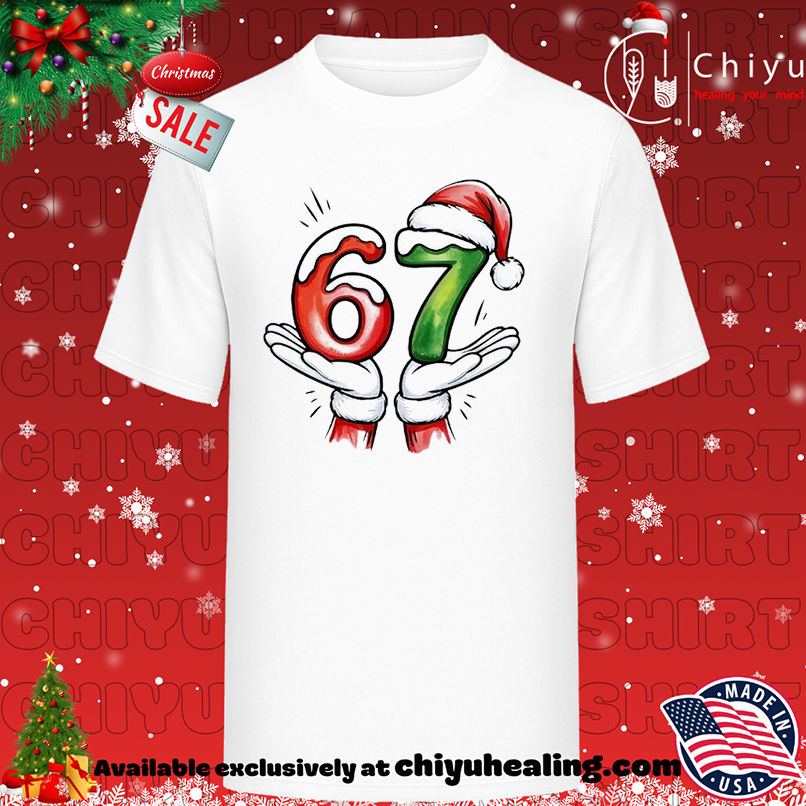 Six Seven 67 Merry Christmas T-shirt, Hoodie, Sweatshirt, Poster Canvas, Mug, Ornaments