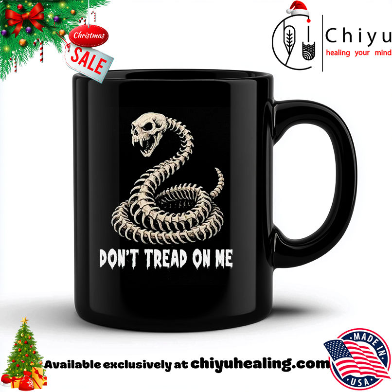 Skeleton X snake don't tread on me Halloween shirt, Hoodie, Sweatshirt, Poster Canvas, Mug, Ornaments