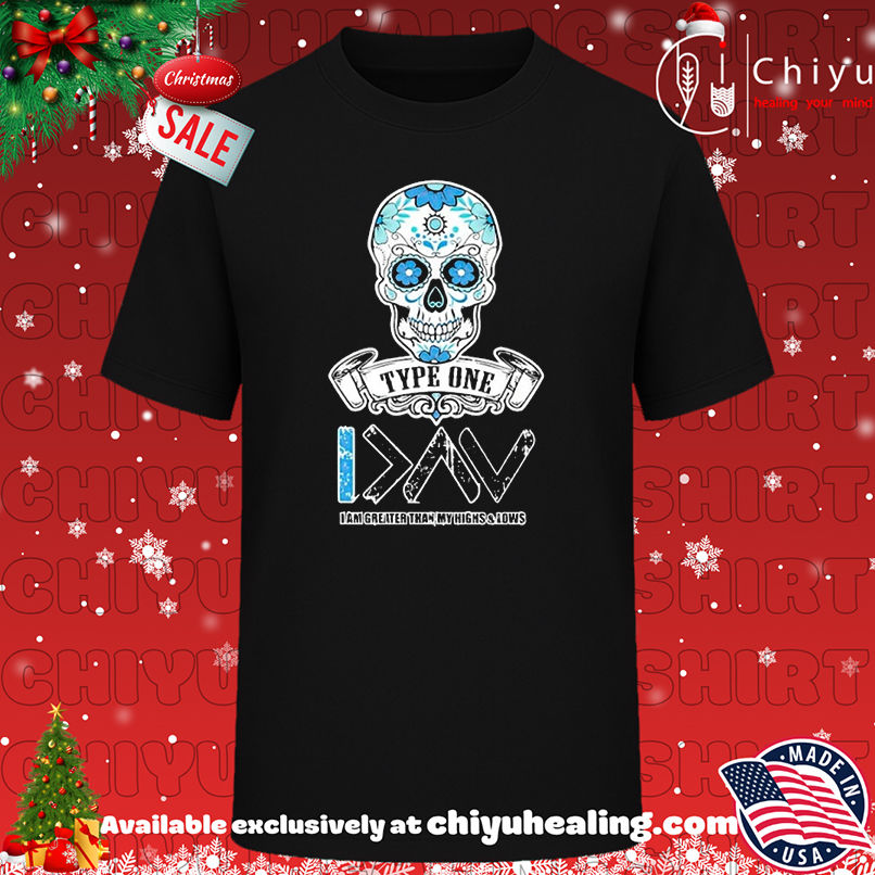 Skull I Am Greater Than My Highs And Lows T-shirt, Hoodie, Sweatshirt, Poster Canvas, Mug, Ornaments