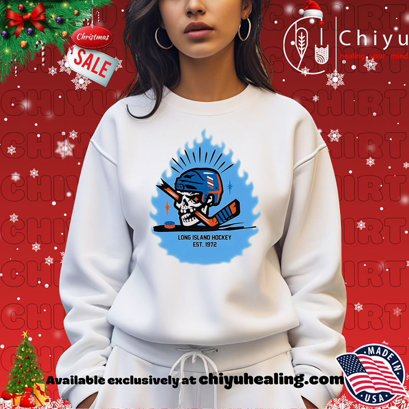 Skull Player New York Islanders Long Island Hockey Est 1972 shirt Skull Player New York Islanders Long Island Hockey Est 1972 shirt