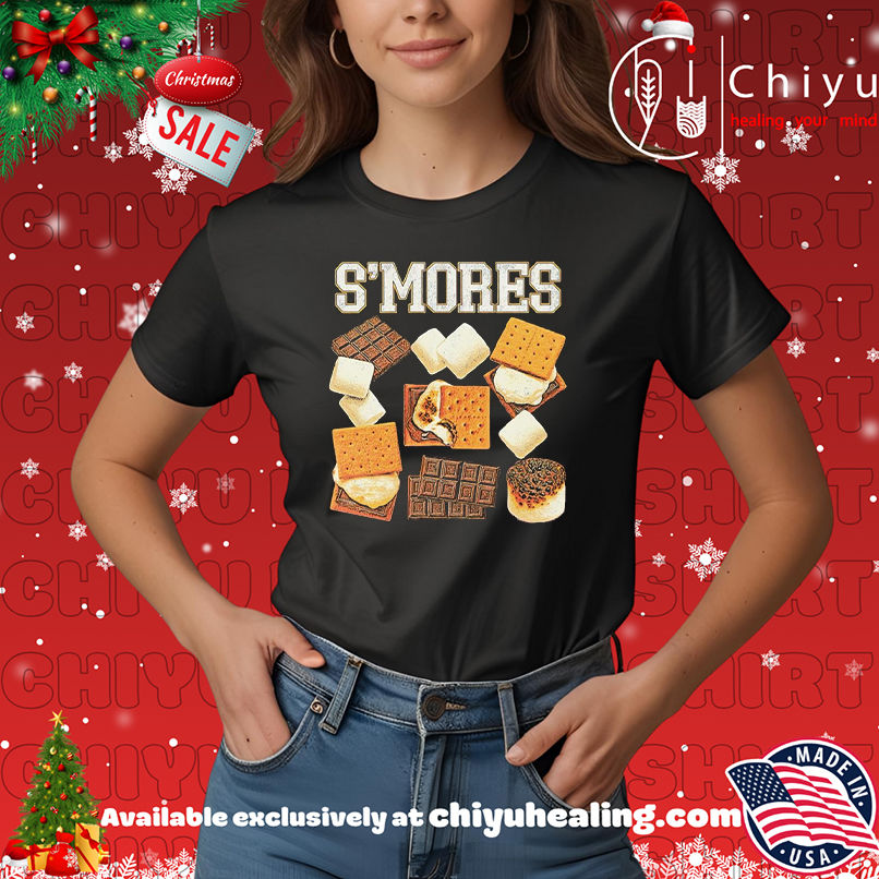 S'mores cake shirt, Hoodie, Sweatshirt, Poster Canvas, Mug, Ornaments
