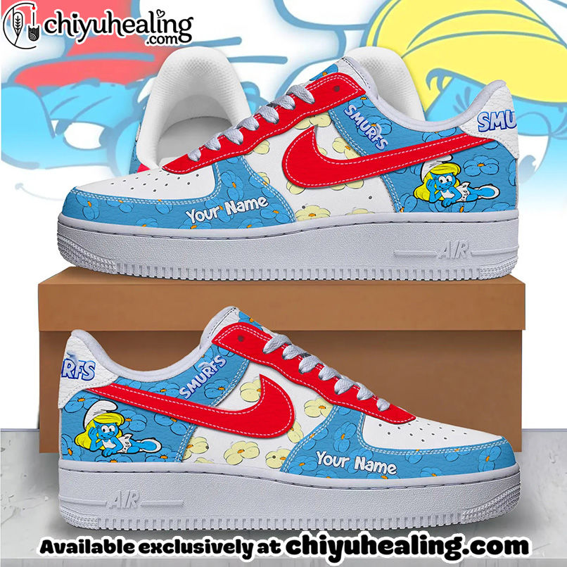 Smurfs Air Low-Top Sneakers Shoes For Men And Women