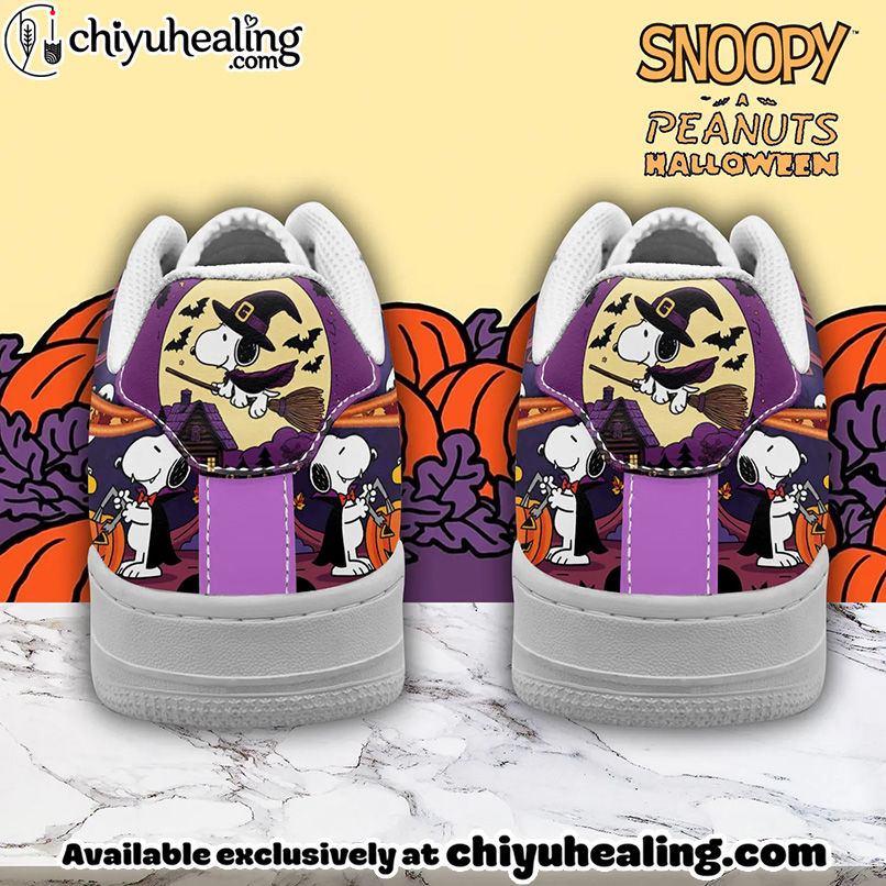 Snoopy x Halloween Air Low-Top Sneakers Shoes For Men And Women