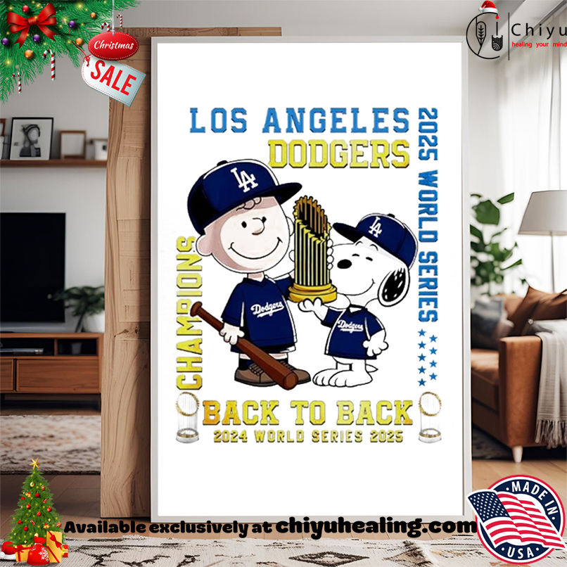 Snoopy x Los Angeles Dodgers World Series Champions 2024 back to back 2025 shirt Snoopy x Los Angeles Dodgers World Series Champions 2024 back to back 2025 shirt
