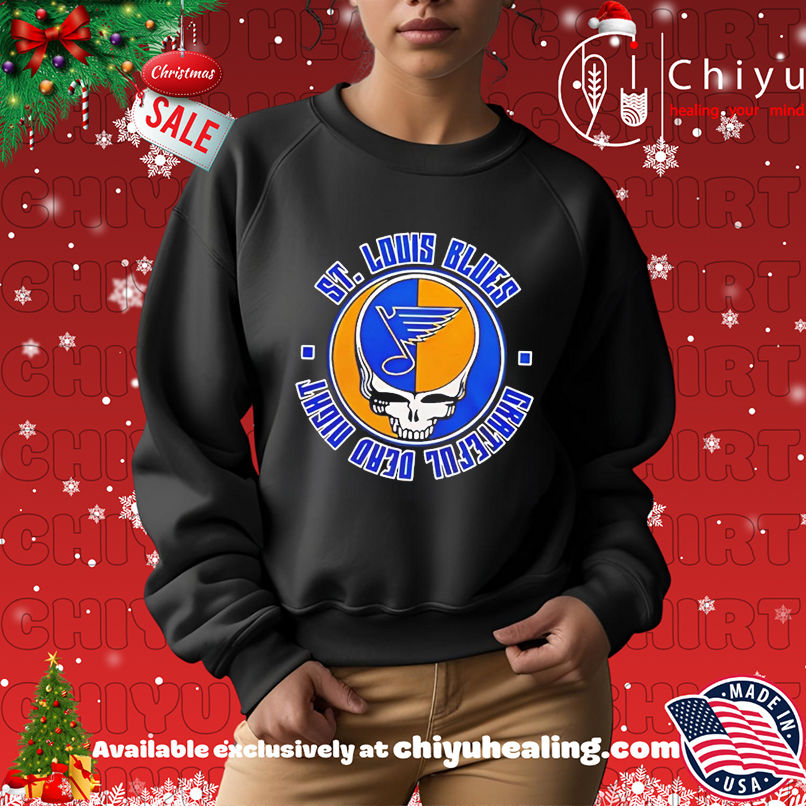 St Louis Blues Grateful Dead 60th anniversary logo shirt St Louis Blues Grateful Dead 60th anniversary logo shirt